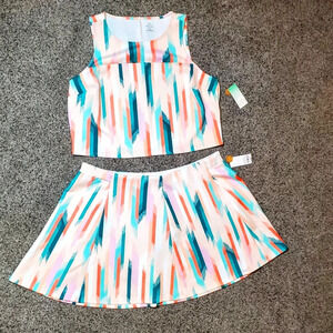 NWT Decree Juniors Active Skirt Set Plus Size 2X Jrs. Plus